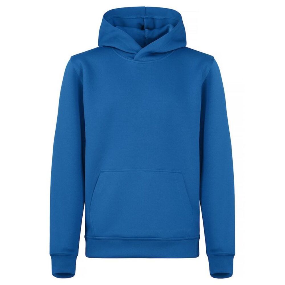 Clique Childrens/Kids Basic Active Hoodie / Royal Blue